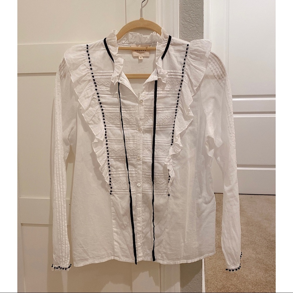Sezane Valentine blouse Size 36/4